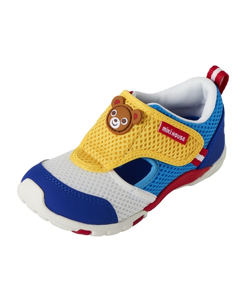 MIKI HOUSE（ミキハウス）の「ダブルラッセル キッズシューズ（スニーカー・キッズ・ピンク/マルチ・19cm/18cm/17cm/16cm）」の9枚目の写真