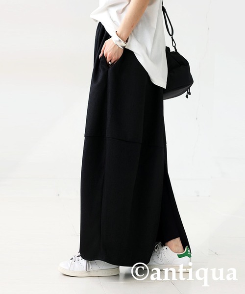 antiqua(アンティカ)の「ギャザーコクーンスカート(スカート・レディース・ブラック・ONESIZE)」の5枚目の写真