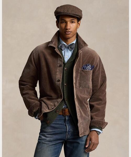 RRL ブラック コーデュロイ カバーオール M 即決☆CHAPS Ralph RRL ブラック コーデュロイ カバーオール M 即決☆CHAPS Ralph