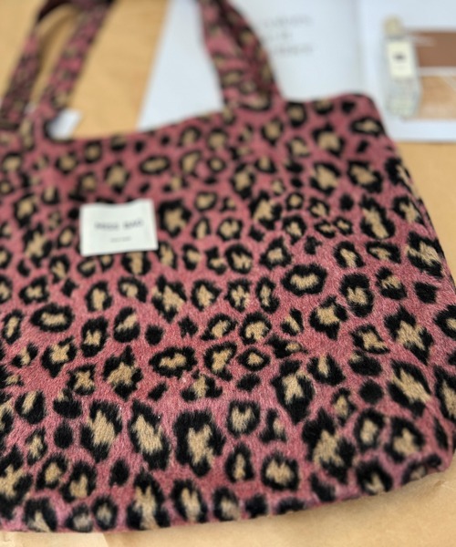 NOLITA LABORATORY(ノリータラボラトリー)の「【 NOLITA / ノリータ 】 レオパード柄 ショルダートート(ショルダーバッグ・レディース・ピンク/ベージュ・FREE)」の4枚目の写真