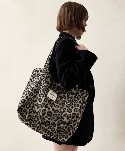 NOLITA LABORATORY(ノリータラボラトリー)の「【 NOLITA / ノリータ 】 レオパード柄 ショルダートート(ショルダーバッグ・レディース・ピンク/ベージュ・FREE)」の6枚目の写真