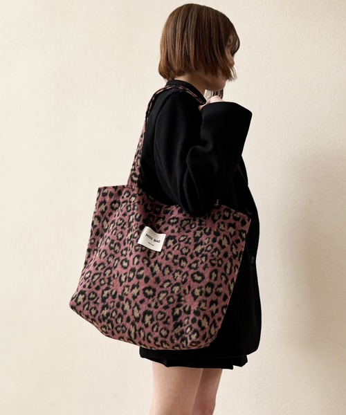 NOLITA LABORATORY(ノリータラボラトリー)の「【 NOLITA / ノリータ 】 レオパード柄 ショルダートート(ショルダーバッグ・レディース・ピンク/ベージュ・FREE)」の8枚目の写真