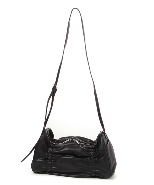 LAKOLE（ラコレ）の「シャーリングチューブショルダーバッグ / 253090（ショルダーバッグ・レディース・ブラック/ブラウン/シルバー・FREE）」の17枚目の写真