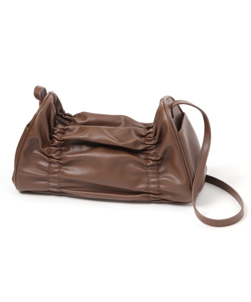 LAKOLE（ラコレ）の「シャーリングチューブショルダーバッグ / 253090（ショルダーバッグ・レディース・ブラック/ブラウン/シルバー・FREE）」の20枚目の写真