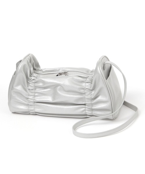 LAKOLE（ラコレ）の「シャーリングチューブショルダーバッグ / 253090（ショルダーバッグ・レディース・ブラック/ブラウン/シルバー・FREE）」の21枚目の写真