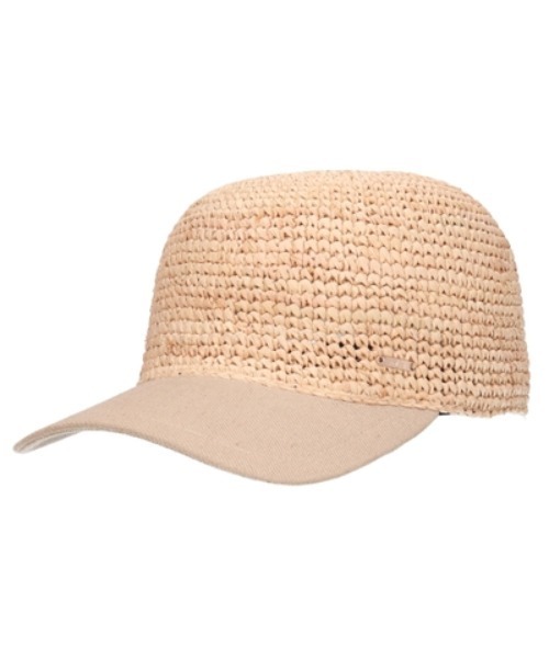 milsa(ミルサ)の「milsa/ミルサ M Raffia Cap(キャップ・レディース・ベージュ/ブラック/ブラック系その他・ONE SIZE)」の3枚目の写真