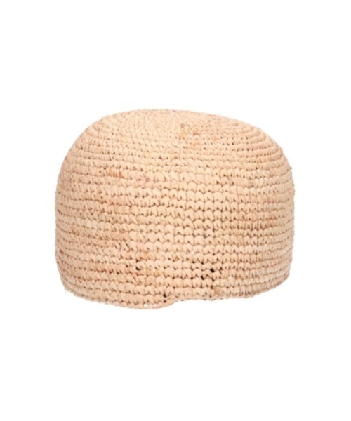 milsa(ミルサ)の「milsa/ミルサ M Raffia Cap(キャップ・レディース・ベージュ/ブラック/ブラック系その他・ONE SIZE)」の5枚目の写真