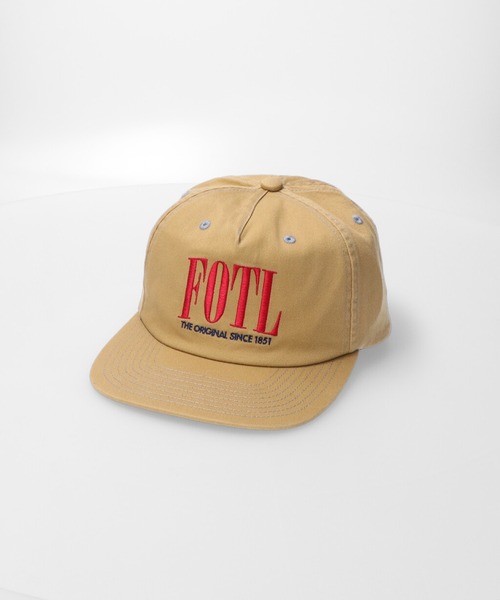 FRUIT OF THE LOOM（フルーツオブザルーム）の「EX ACCENT STITCH CAP / 帽子 / キャップ / ステッチ / カジュアル  / ユニセックス / 刺繍（キャップ・レディース・グリーン/ブラウン/ブラック/ホワイト・FREE）」の3枚目の写真