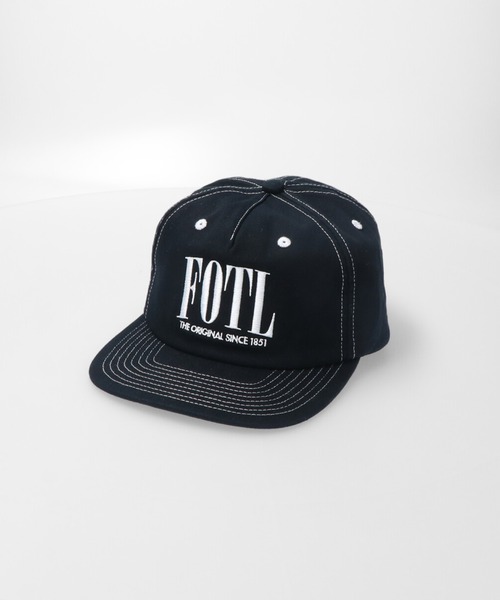 FRUIT OF THE LOOM（フルーツオブザルーム）の「EX ACCENT STITCH CAP / 帽子 / キャップ / ステッチ / カジュアル  / ユニセックス / 刺繍（キャップ・レディース・グリーン/ブラウン/ブラック/ホワイト・FREE）」の2枚目の写真