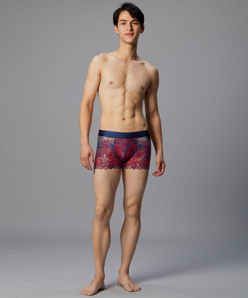 WACOAL MEN(ワコールメン)の「「レースボクサー」 ボクサーパンツ(ボクサーパンツ・メンズ・ブルー/レッド/ブラウン/ネイビー/グレイッシュブルー/ブラック/ターコイズブルー/ライトピンク/グリーン系その他/レッド系その他・M/L/S)」の21枚目の写真
