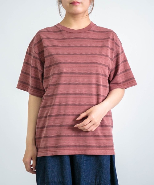 THE NORTH FACE PURPLE LABEL ]Jacquard Field Tee | Domingo