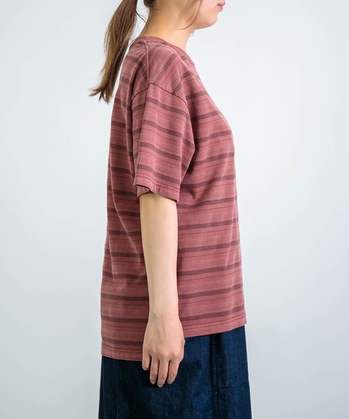 THE NORTH FACE PURPLE LABEL ]Jacquard Field Tee | Domingo