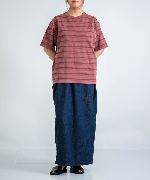 THE NORTH FACE PURPLE LABEL ]Jacquard Field Tee | Domingo