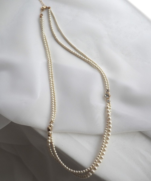 ロング２連ネックレス（ネックレス）｜Dorry Doll（ドリードール）
