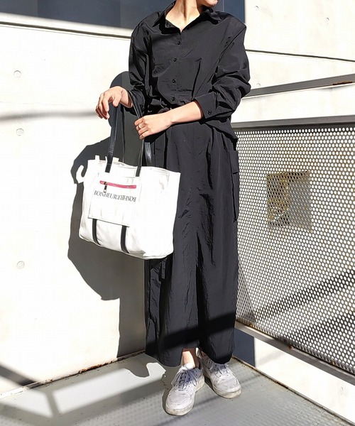 Q（キュー）の「ミリタリースカート（スカート・レディース・ベージュ/ブラック・MEDIUM）」の16枚目の写真