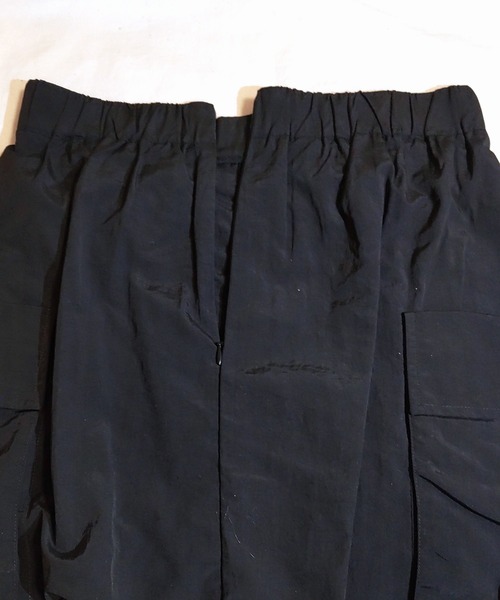 Q（キュー）の「ミリタリースカート（スカート・レディース・ベージュ/ブラック・MEDIUM）」の18枚目の写真