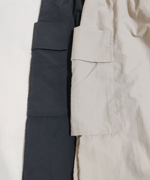 Q（キュー）の「ミリタリースカート（スカート・レディース・ベージュ/ブラック・MEDIUM）」の17枚目の写真