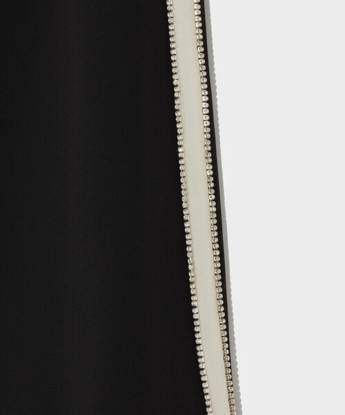 GRACE CLASS（グレースクラス）の「ラインビジューロングスカート（スカート・レディース・キナリ/ブラック・36/38）」の9枚目の写真