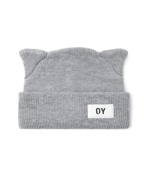 ★OY★EAR LOGO BEANIE - IVORY★正規品/韓国直送料込/人気 OY/オーワイ』 EAR LOGO BEANIE/イヤーロゴビーニー OY│A'GEM/9