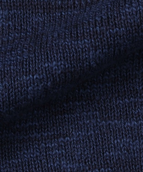 BACK NUMBER(バックナンバー)の「BACK NUMBER(バックナンバー)【メンズ】スラブコットンニット(ニット/セーター・メンズ・ダークグレー/ネイビー/オフホワイト・M/L/XL)」の4枚目の写真