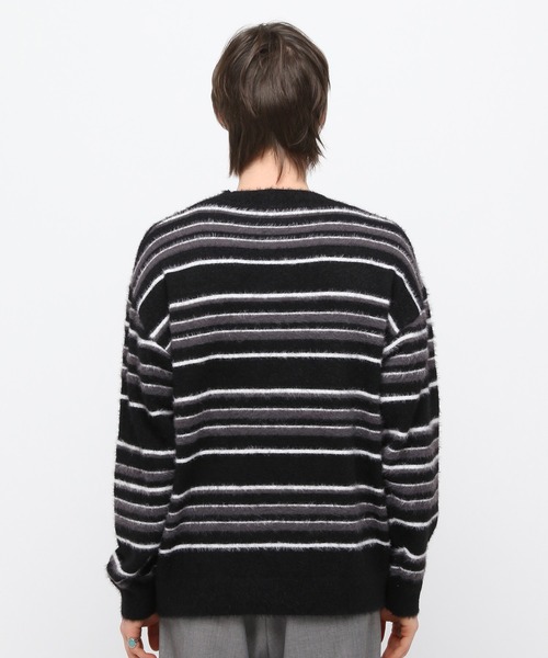 セール】LAND MUSEUM／モヘアボーダーニット（ニット/セーター）｜LAND