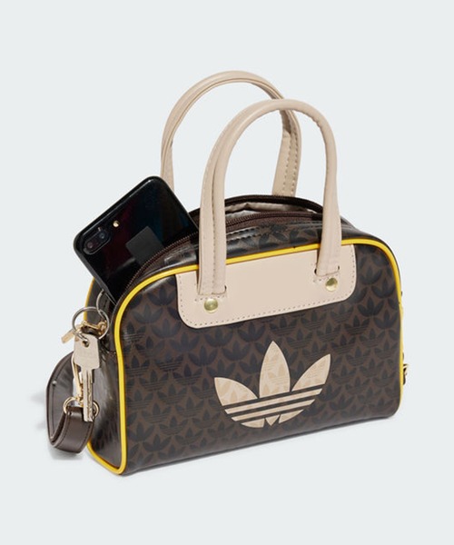 【ADIDAS】Originals モノグラム ミニ ボウリングバッグ★追跡可 モノグラム ミニ ボウリングバッグ / アディダスオリジナルス