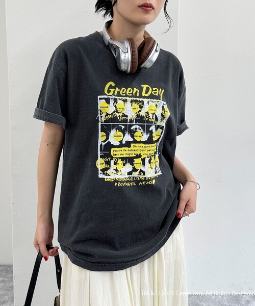fredy emue(フレディエミュ)の「【GOOD ROCK SPEED/グッドロックスピード】GREEN DAY 半袖Tシャツ(Tシャツ/カットソー・レディース・チャコールグレー/グレー系その他・38)」の13枚目の写真