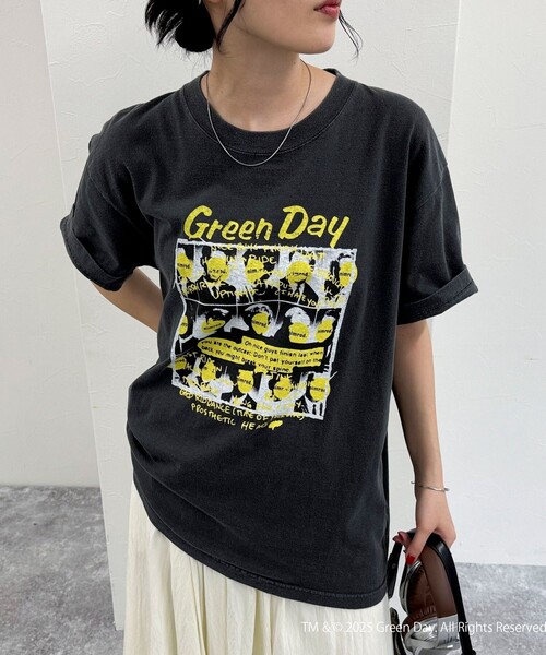 fredy emue(フレディエミュ)の「【GOOD ROCK SPEED/グッドロックスピード】GREEN DAY 半袖Tシャツ(Tシャツ/カットソー・レディース・チャコールグレー/グレー系その他・38)」の11枚目の写真