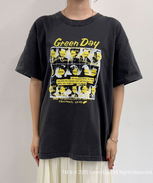 fredy emue(フレディエミュ)の「【GOOD ROCK SPEED/グッドロックスピード】GREEN DAY 半袖Tシャツ(Tシャツ/カットソー・レディース・チャコールグレー/グレー系その他・38)」の5枚目の写真