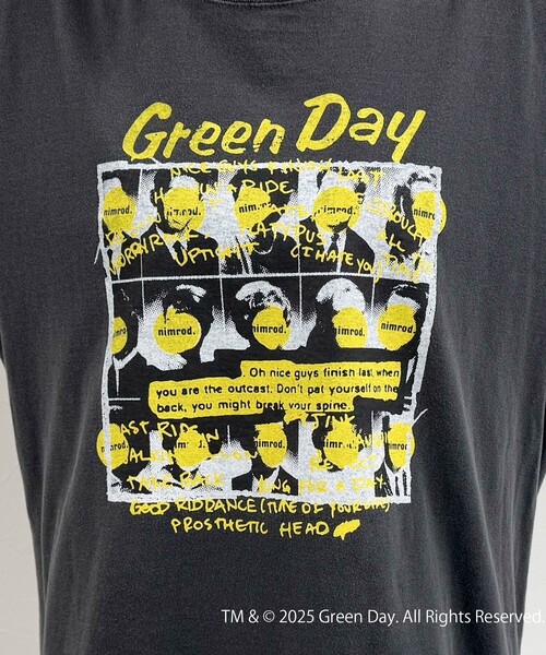 fredy emue(フレディエミュ)の「【GOOD ROCK SPEED/グッドロックスピード】GREEN DAY 半袖Tシャツ(Tシャツ/カットソー・レディース・チャコールグレー/グレー系その他・38)」の3枚目の写真