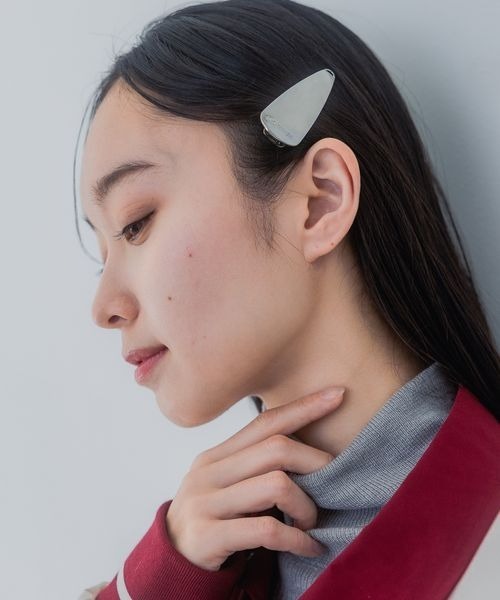 JEANASIS（ジーナシス）の「2Pヘアクリップ/286164（ヘアピン・レディース・シルバー/シルバー系その他・FREE）」の3枚目の写真