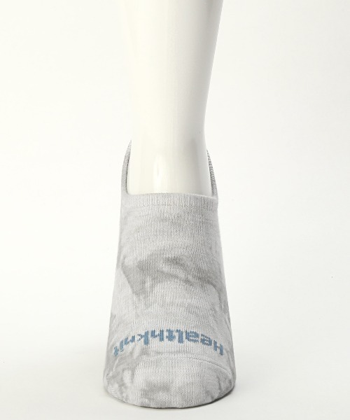 Healthknit（ヘルスニット）の「Healthknit(ヘルスニット)タイダイ染めくるぶしソックス3足セット（ソックス/靴下・メンズ・その他・FREE）」の2枚目の写真