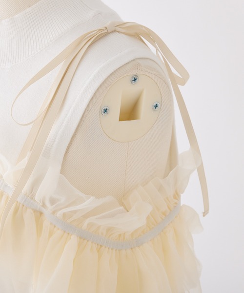 one after another NICE CLAUP(ワンアフターアナザーナイスクラップ)の「ブラウス×ニットアンサンブル(アンサンブル・レディース・ネイビー系/ホワイト系その他/ブルー系その他・FREE)」の16枚目の写真