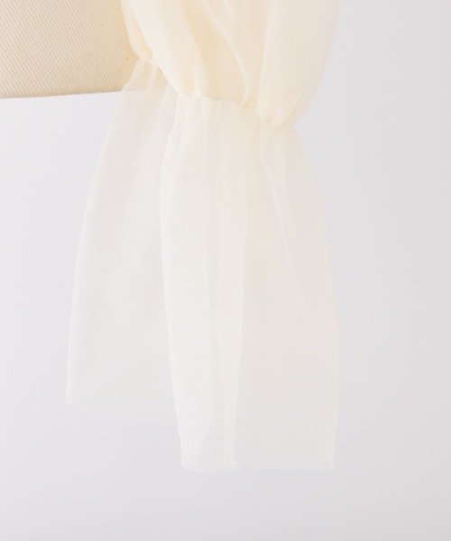 one after another NICE CLAUP(ワンアフターアナザーナイスクラップ)の「ブラウス×ニットアンサンブル(アンサンブル・レディース・ネイビー系/ホワイト系その他/ブルー系その他・FREE)」の18枚目の写真