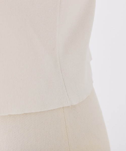 one after another NICE CLAUP(ワンアフターアナザーナイスクラップ)の「ブラウス×ニットアンサンブル(アンサンブル・レディース・ネイビー系/ホワイト系その他/ブルー系その他・FREE)」の22枚目の写真