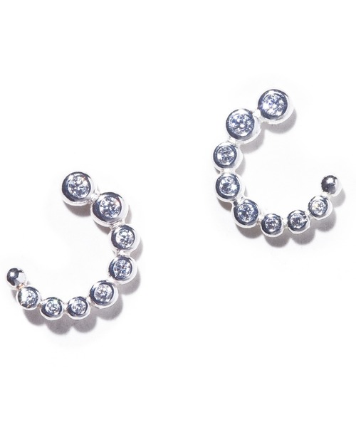 les bonbon(ルボンボン)の「【les bonbon】botanica stilla pierce/ボタニカ ステラ ピアス(ピアス(両耳用)・レディース・シルバー・FREE)」の2枚目の写真