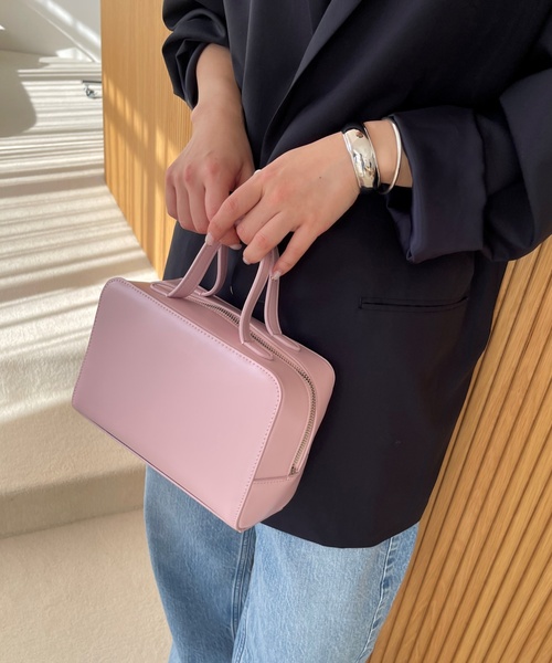 LE TALON（ルタロン）の「LE TALON glass mini boston（ボストンバッグ・レディース・ブラック/ピンク/キャメル・FREE）」の15枚目の写真