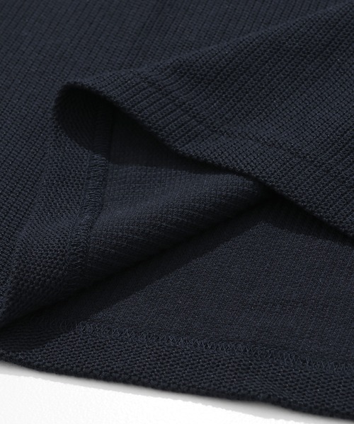 KRIFF MAYER（クリフメイヤー）の「冷感リンクスカノコハッピーポロ（ポロシャツ・メンズ・ブラック/グリーン/ピンク/ネイビー/オフホワイト・X-LARGE/LARGE/MEDIUM）」の12枚目の写真