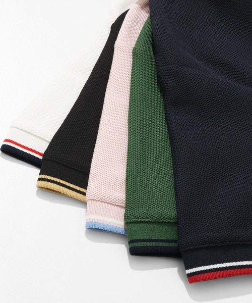 KRIFF MAYER（クリフメイヤー）の「冷感リンクスカノコハッピーポロ（ポロシャツ・メンズ・ブラック/グリーン/ピンク/ネイビー/オフホワイト・X-LARGE/LARGE/MEDIUM）」の15枚目の写真