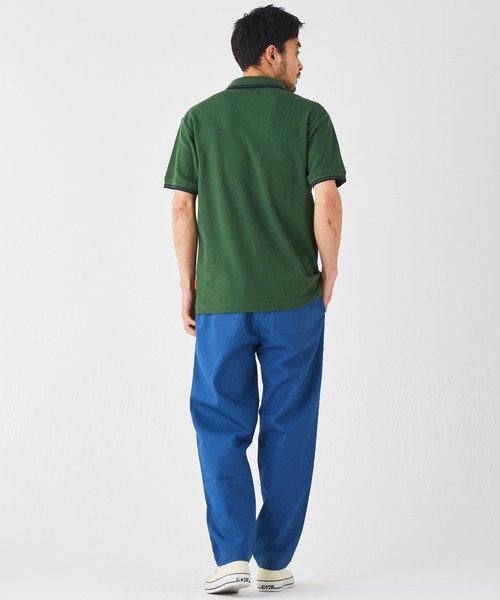 KRIFF MAYER（クリフメイヤー）の「冷感リンクスカノコハッピーポロ（ポロシャツ・メンズ・ブラック/グリーン/ピンク/ネイビー/オフホワイト・X-LARGE/LARGE/MEDIUM）」の20枚目の写真