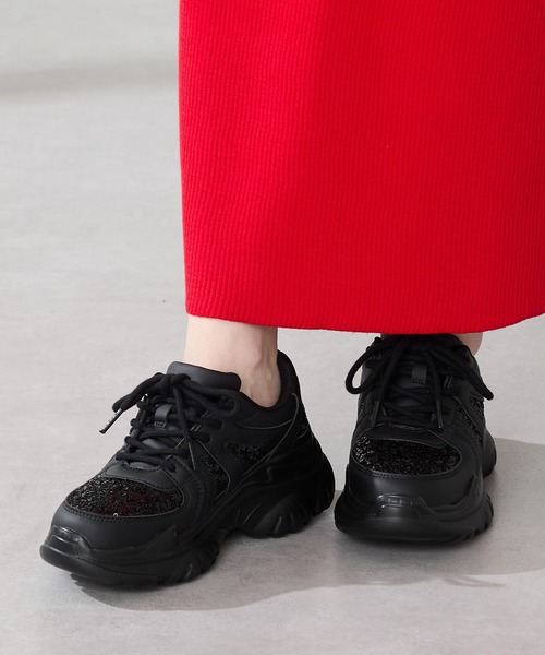セール】スパンコール 厚底 スニーカー/OT3752（スニーカー