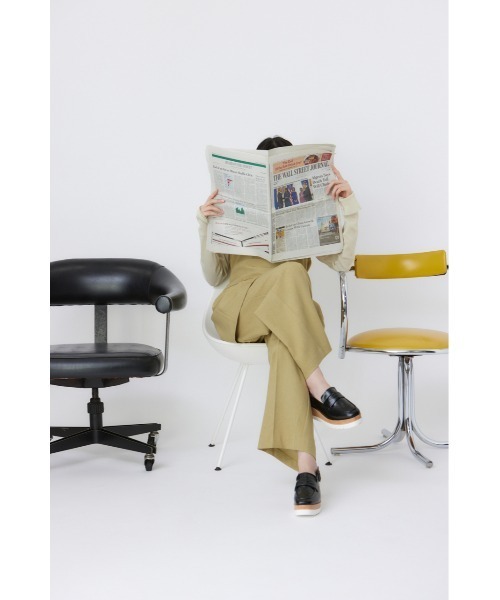 STACCATO(スタッカート)の「デュオプラットフォームサンダル(スニーカー・レディース・ブラック/ホワイト・23cm/22.5cm/24.5cm/24cm/23.5cm)」の5枚目の写真