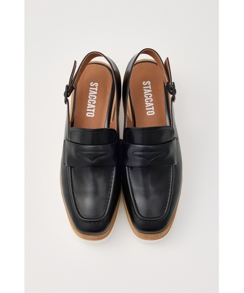STACCATO(スタッカート)の「デュオプラットフォームサンダル(スニーカー・レディース・ブラック/ホワイト・23cm/22.5cm/24.5cm/24cm/23.5cm)」の9枚目の写真