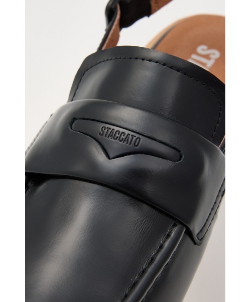 STACCATO(スタッカート)の「デュオプラットフォームサンダル(スニーカー・レディース・ブラック/ホワイト・23cm/22.5cm/24.5cm/24cm/23.5cm)」の15枚目の写真