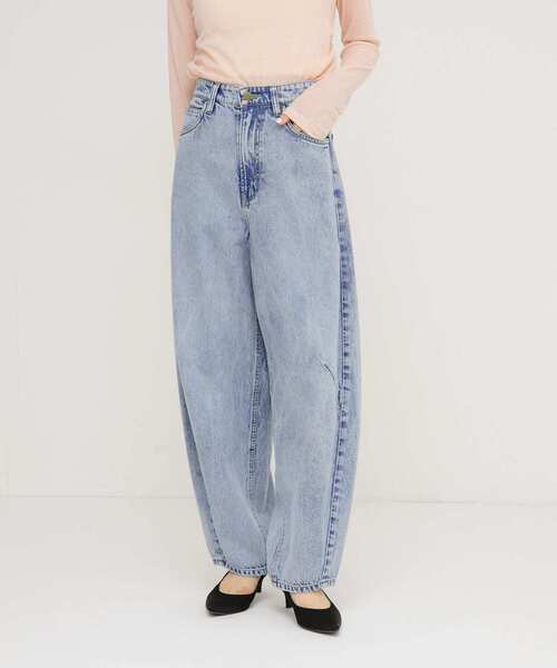 別注Lee×KBF 101 ハイウエストデニム Sサイズ 別注』Lee101×KBF BARREL PANTS（デニムパンツ）｜KBF