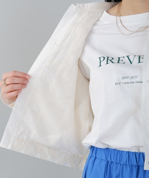 Bou Jeloud（ブージュルード）の「レース ショートGブルゾン（ブルゾン・レディース・ブラック/アイボリー・MEDIUM）」の9枚目の写真