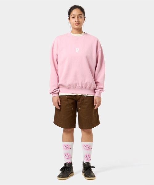 HUF(ハフ)の「HUF SET MEGABLAST CREWNECK(スウェット・メンズ・グレー/ブラック/ピンク・SMALL/MEDIUM/LARGE/X-LARGE/XX-LARGE)」の12枚目の写真