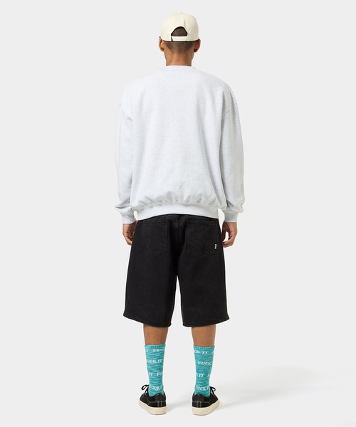 HUF(ハフ)の「HUF SET MEGABLAST CREWNECK(スウェット・メンズ・グレー/ブラック/ピンク・SMALL/MEDIUM/LARGE/X-LARGE/XX-LARGE)」の11枚目の写真
