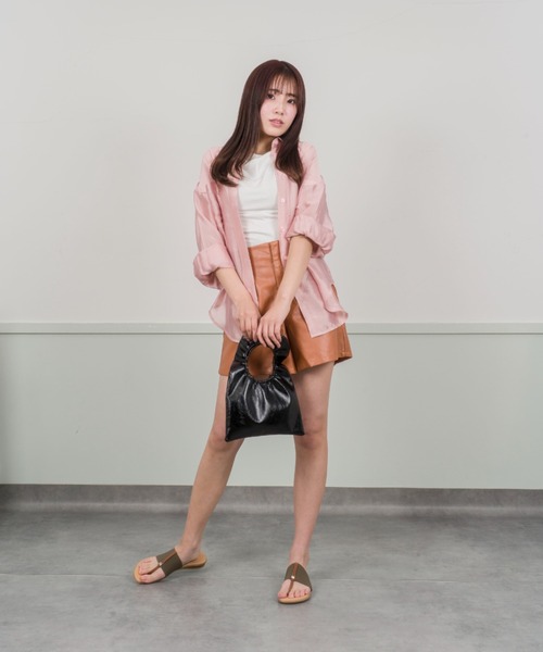 HELOYSE（エロイーズ）の「【HELOYSE/エロイーズ】ワンハンドルバッグ　トートバッグ（トートバッグ・レディース・ブラック/シルバー・FREE）」の20枚目の写真