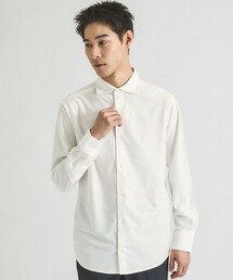 ABAHOUSE GRAY | 【通年生地使用】トリコット サッカー 長袖シャツ(シャツ/ブラウス)